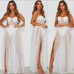 Halloween dress for angel. Just needs the wings.